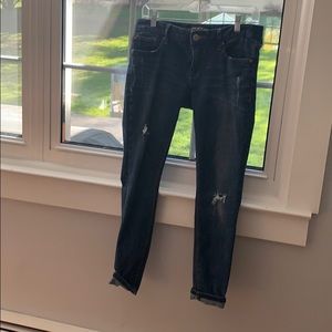 Women’s Express jeans leggings low rise 6S